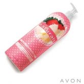 Avon Naturals Morango e chocolate Branco- 1 litro